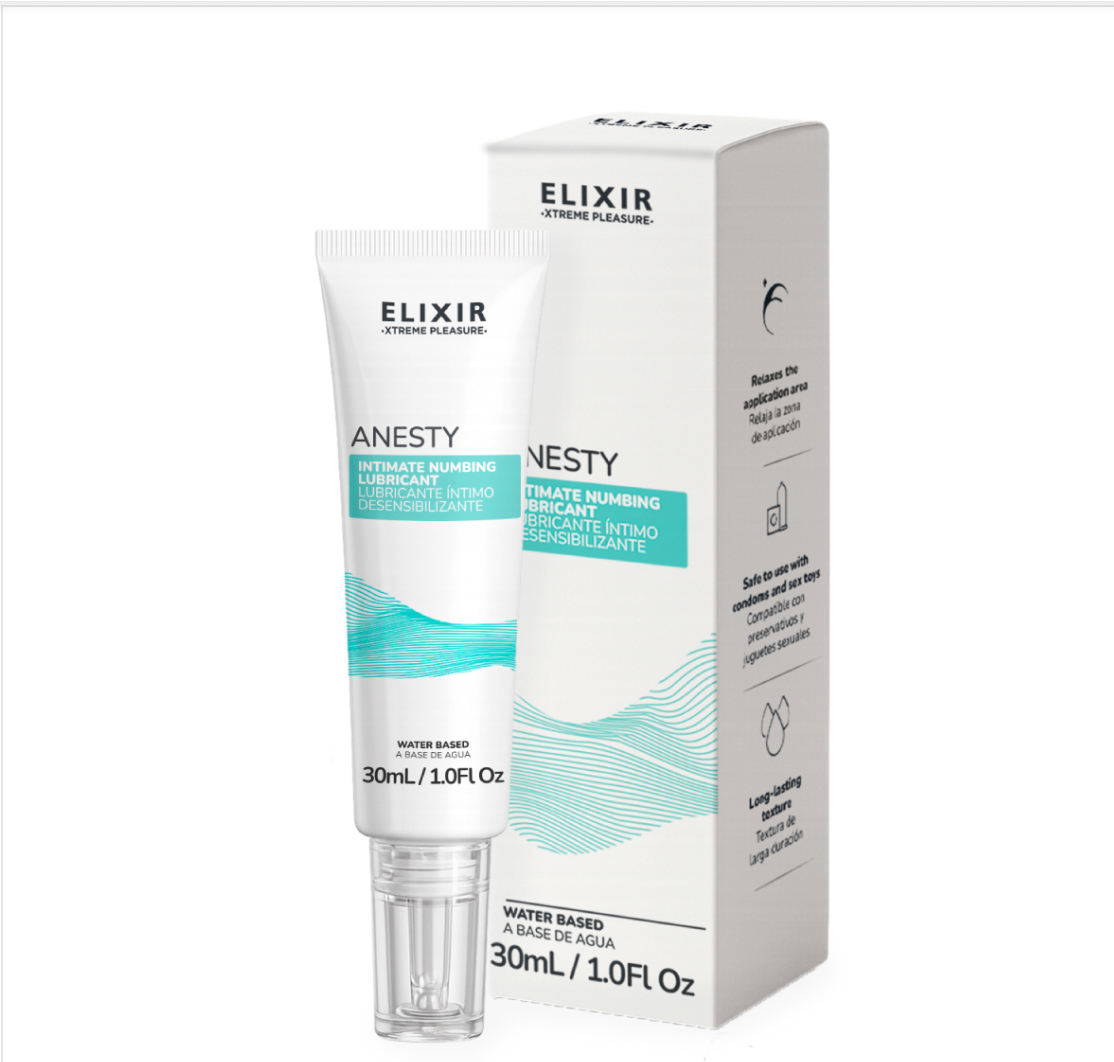 Elixir Anesty Lubricante íntimo Anal Desensibilizante