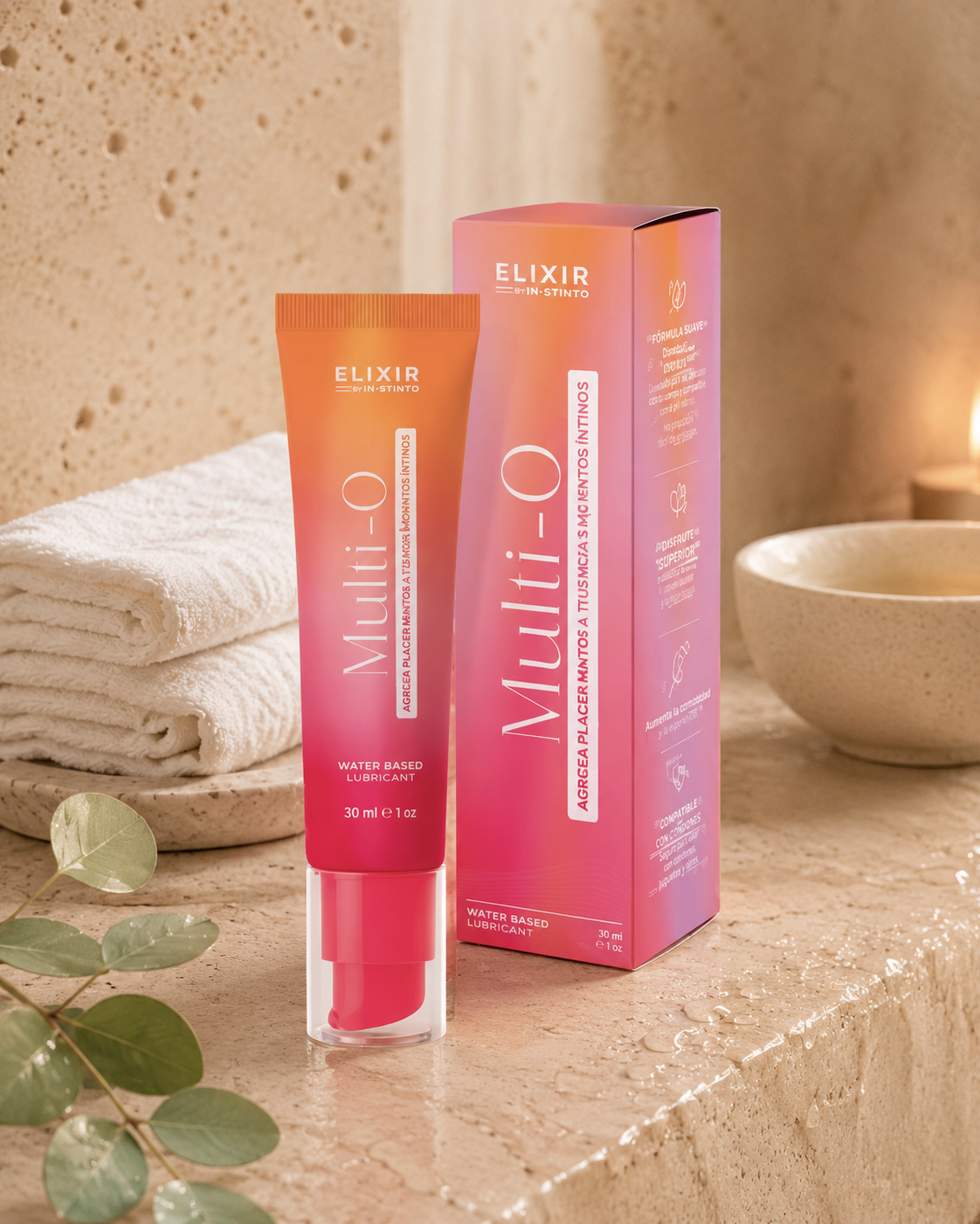 Gel Lubricante Íntimo Multi O Elixir