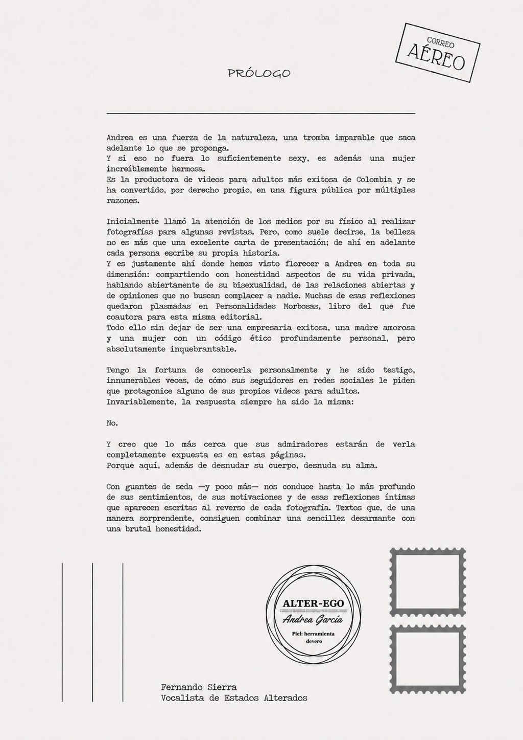 ALTEREGO | Libro digital de Andrea García (PDF)